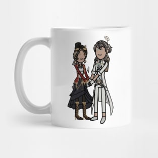 Paranormal Detective & Lockheart Cartoon 3 Mug